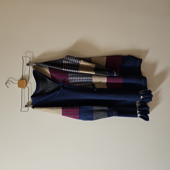 Boho Knitted Patchwork Cardigan - Picture 1 of 12